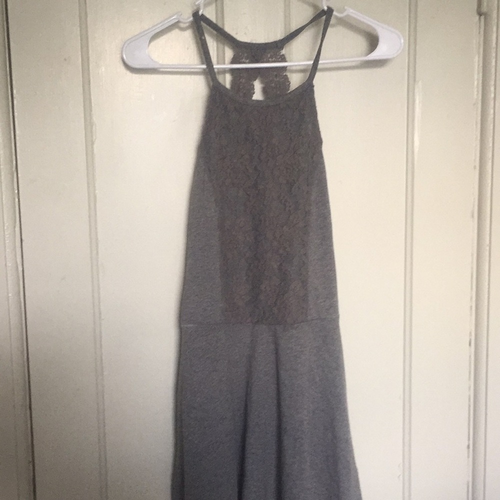 Gray Abercrombie dress